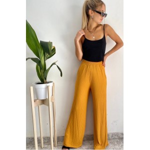 Pantalon Palazo Mostaza