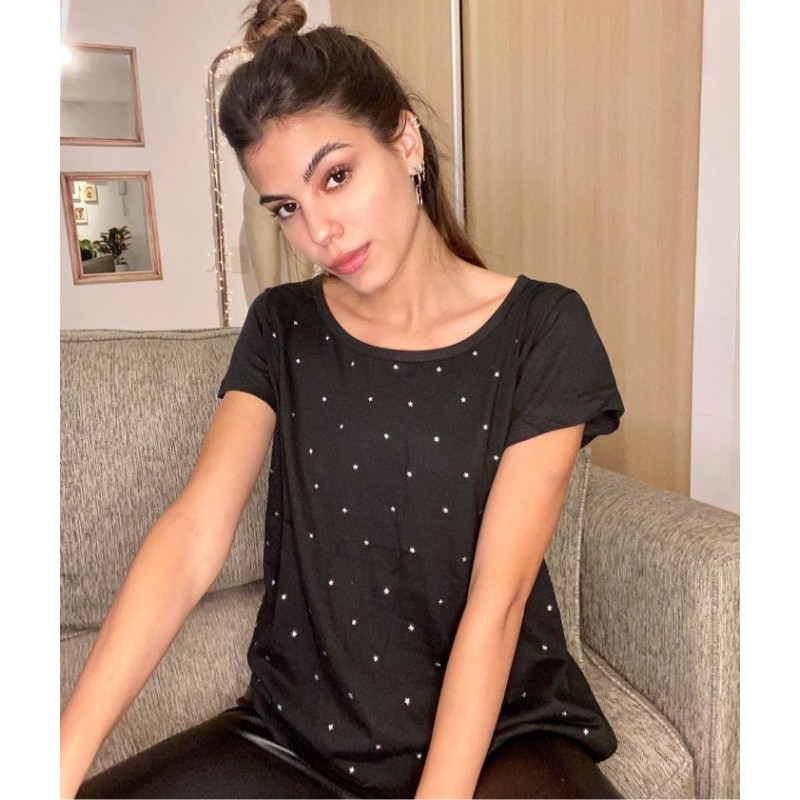 Remera Alina negra